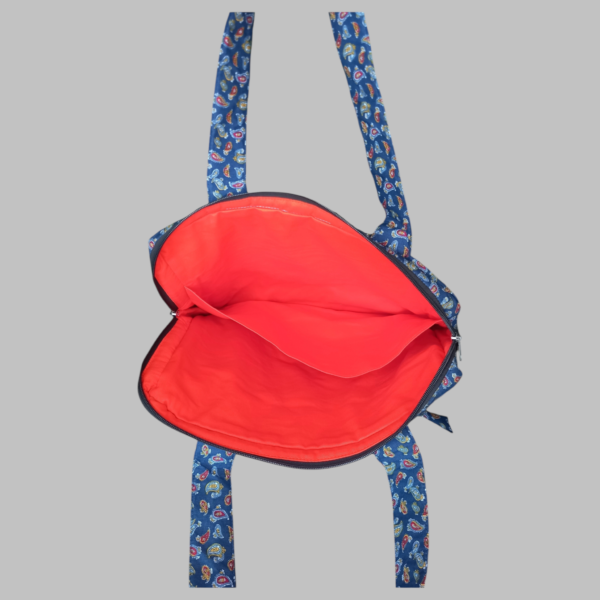 Navy Floral Print inner