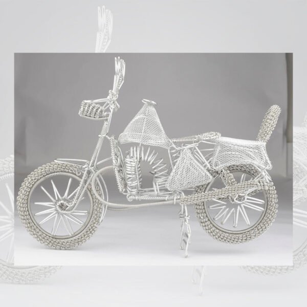 Wire Military Bullet - Large White - Image 2