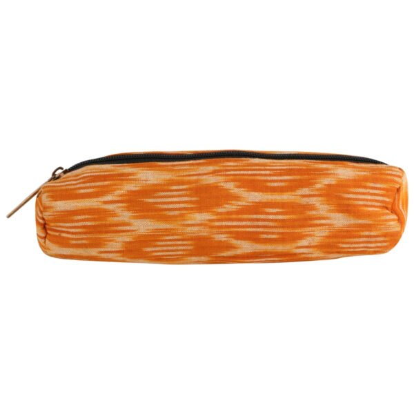 Accessory Pouch - Yellow Ikat