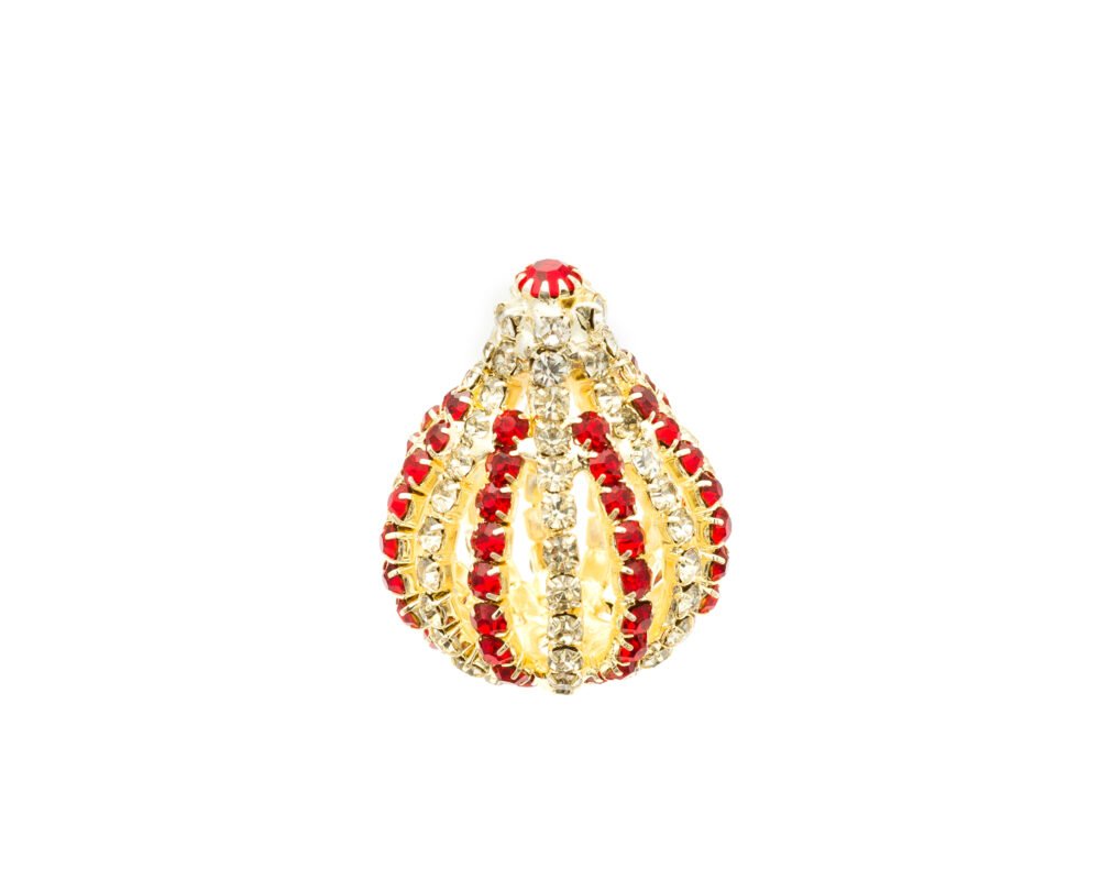 Decorative Article Modak - Small White Red