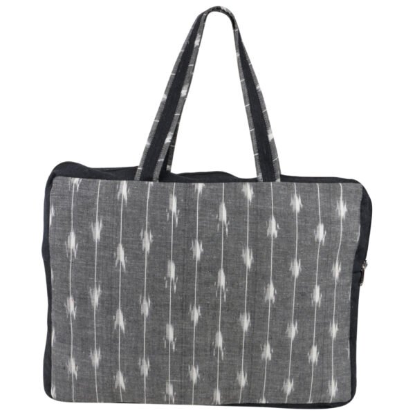 Laptop Bag - Small/Grey Ikat - Image 4