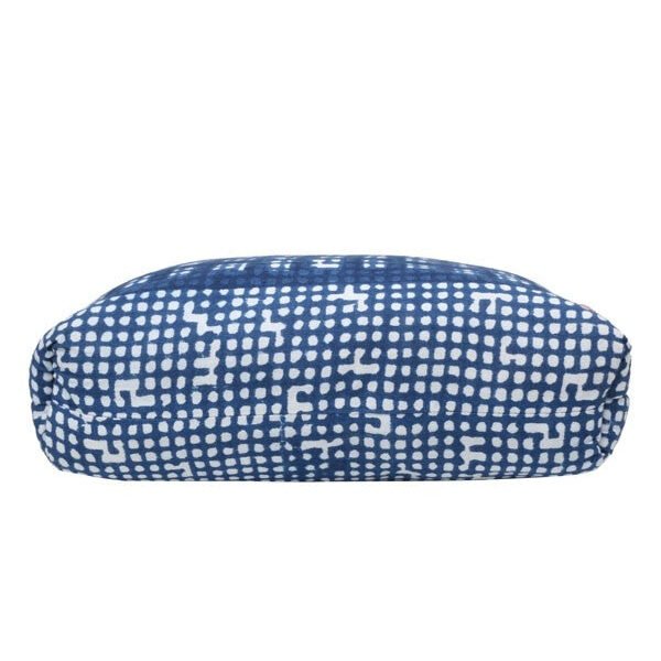 Accessory Cum Vanity Pouch - Denim Block Print - Image 3