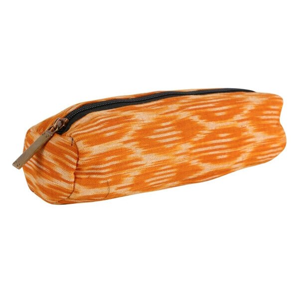Accessory Pouch - Yellow Ikat - Image 2