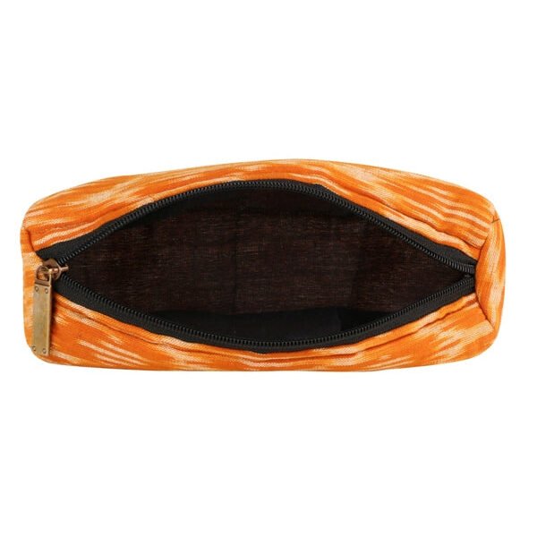 Accessory Pouch - Yellow Ikat - Image 3